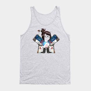 Mei's Fire Power Tank Top